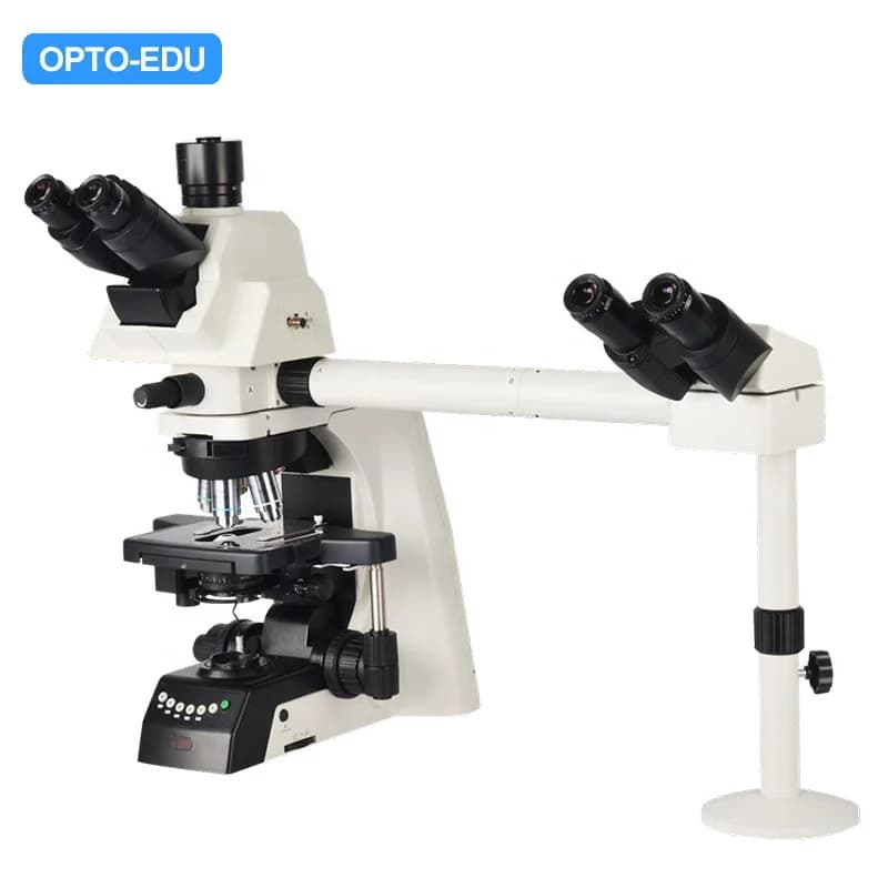 OPTO-EDU A17.1091 Microscopio manuale da laboratorio di ricerca multivisione per 10 persone