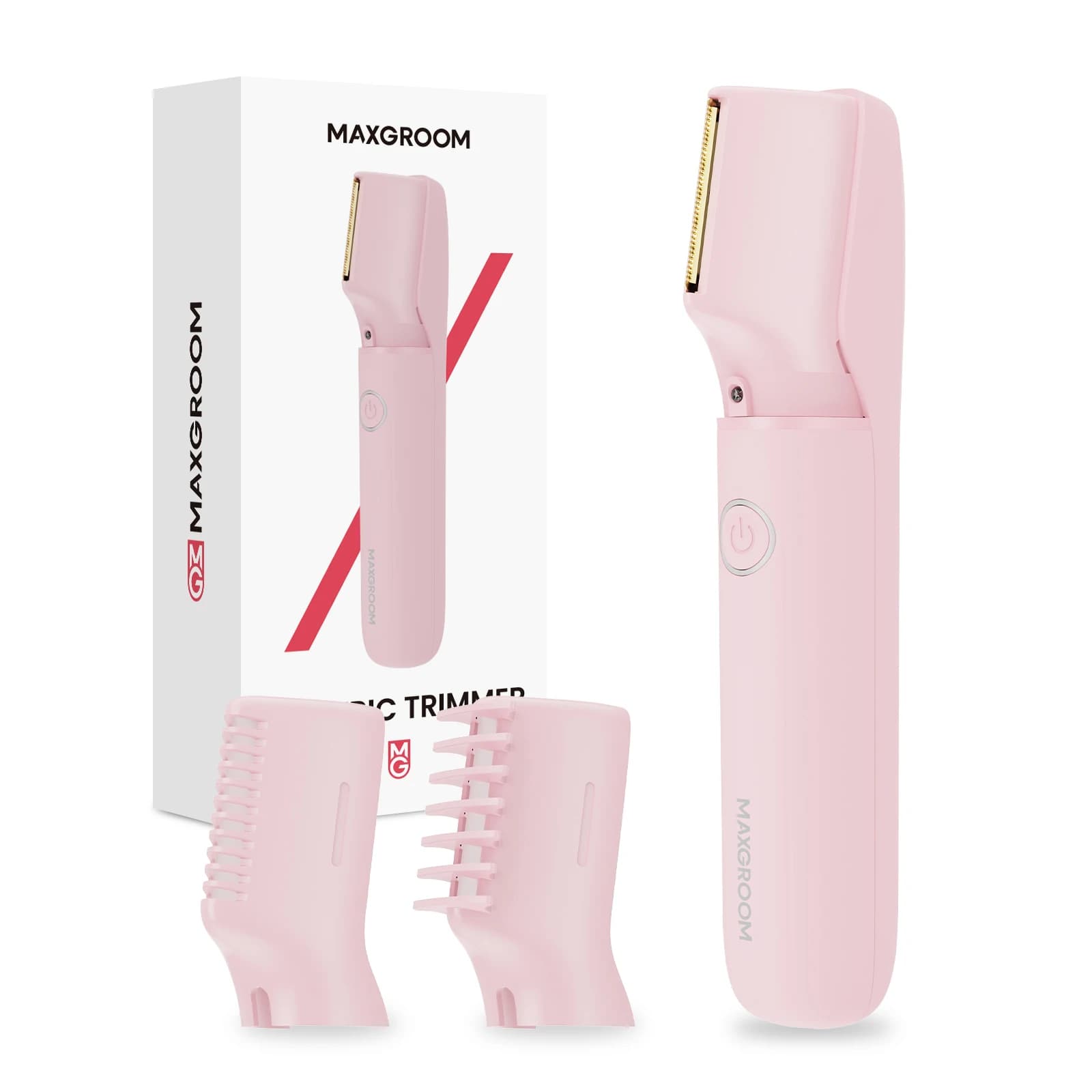 MAXGROOM Mini Trimmer Women's bikini Razor Electric body IPX7 Waterproof for sensitive skin and intimate areas Hair shaver