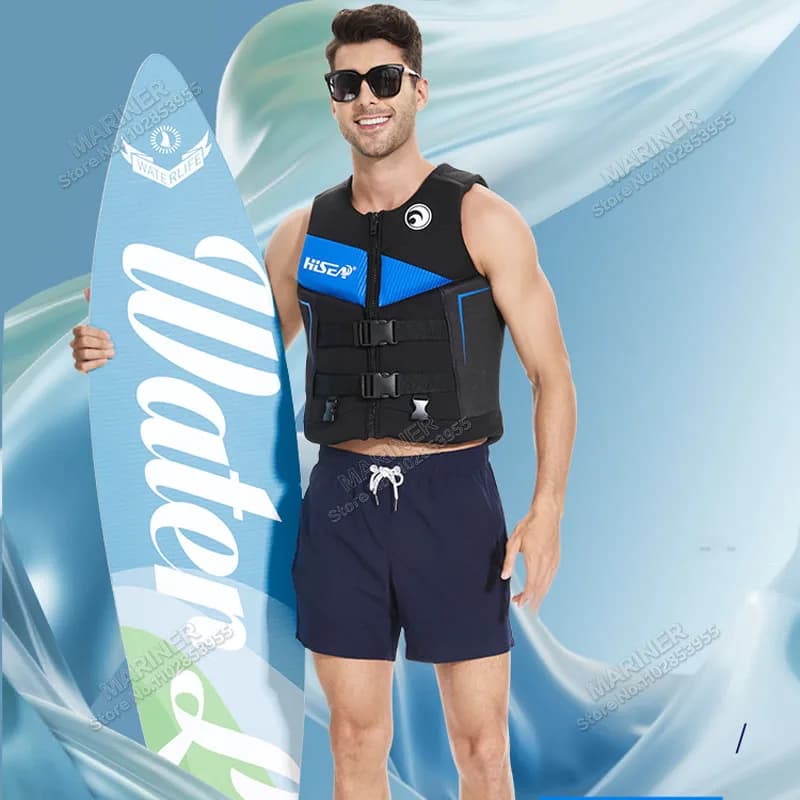 Giubbotti di salvataggio adulti Kayak KiteSurf Jet Ski giubbotto di salvataggio barche a motore zattera nuoto Drifting Wakeboard pesca salvataggio bambini giubbotto di salvataggio