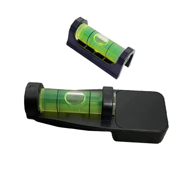Set di Livelle a Bolla Magnetiche con Base Magnetica per Montaggio e Livellamento di Mirini da Caccia