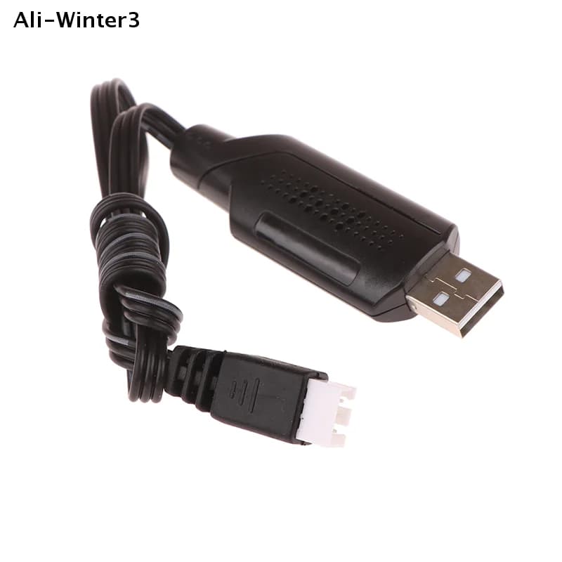 Cavo di ricarica USB per batterie 7.4V 1A 2S per veicoli RC, caricabatterie USB 7.4V 1A per batterie Lipo 7.4V 2S con connettori XH-3P
