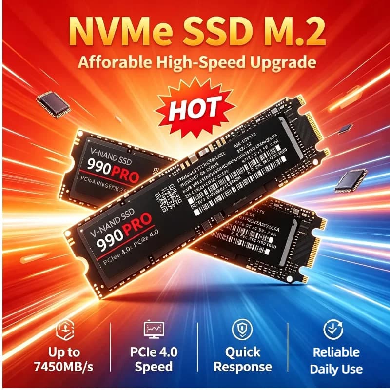 2026 New M2 NVMe Internal Solid State Drive 500GB 1TB 2TB 4TB High Speed Internal SSD Hard Disk For Gaming Laptop Desktop