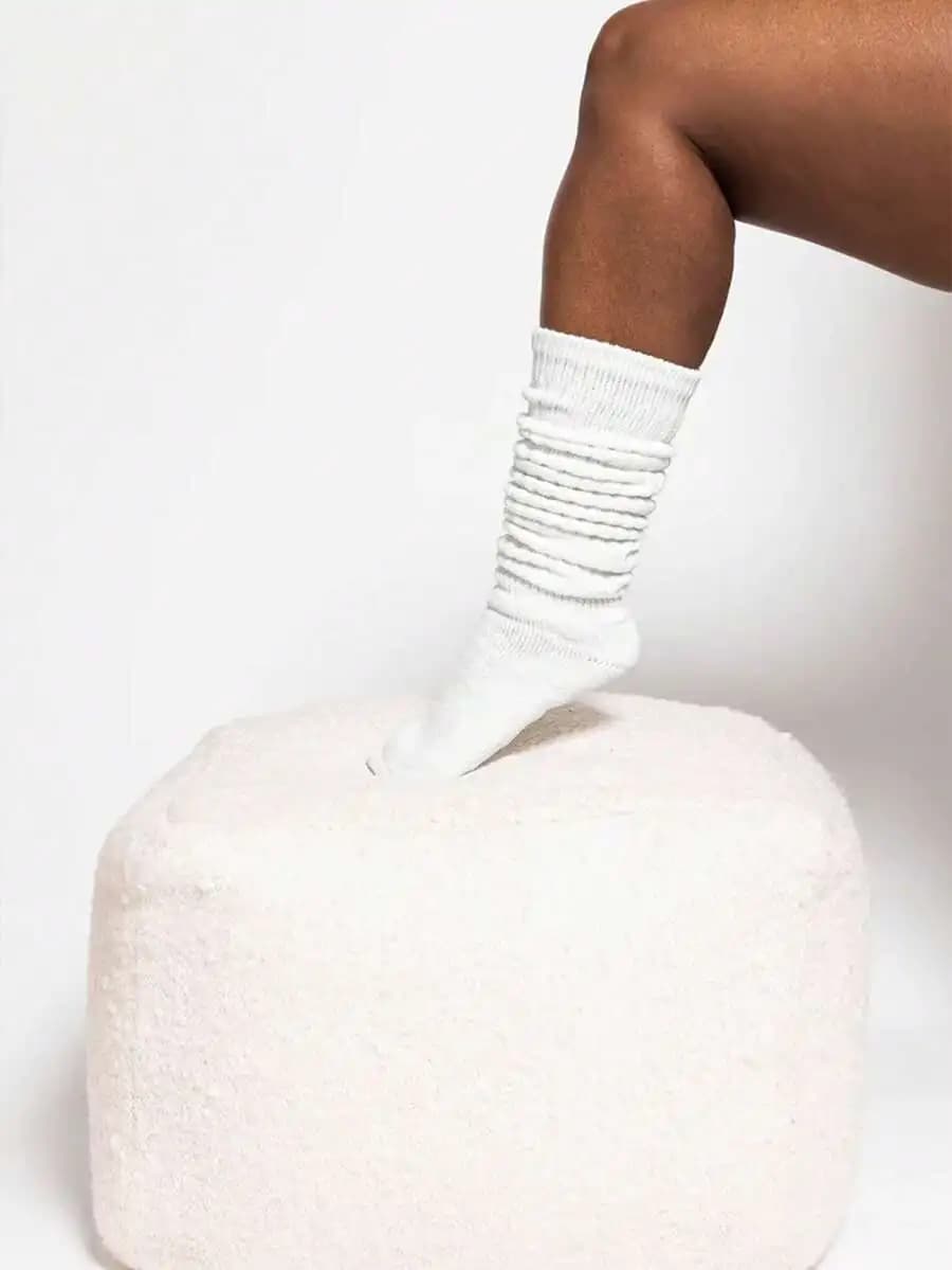 Plus Size Women Thick Crew Socks Winter Warm Daily Wear