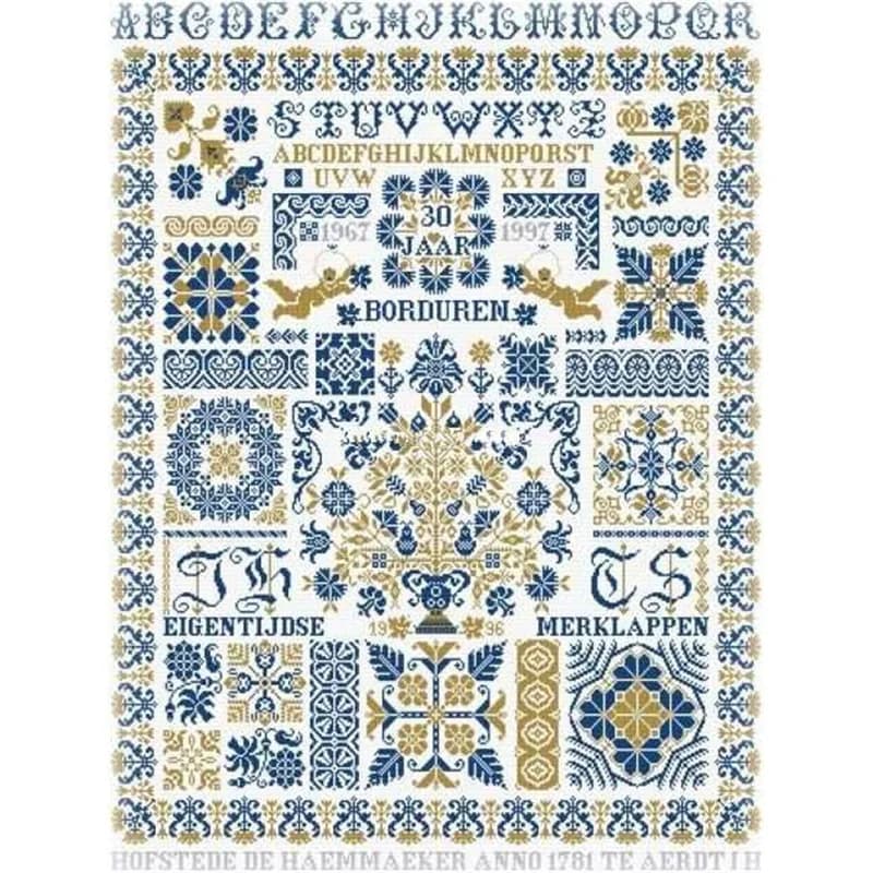 873 Embroidery Fabric Cross Stitch Kit For Needlework And Handicrafts Needlework Cross-stitch Embroidery Set Cross Stitch Kits