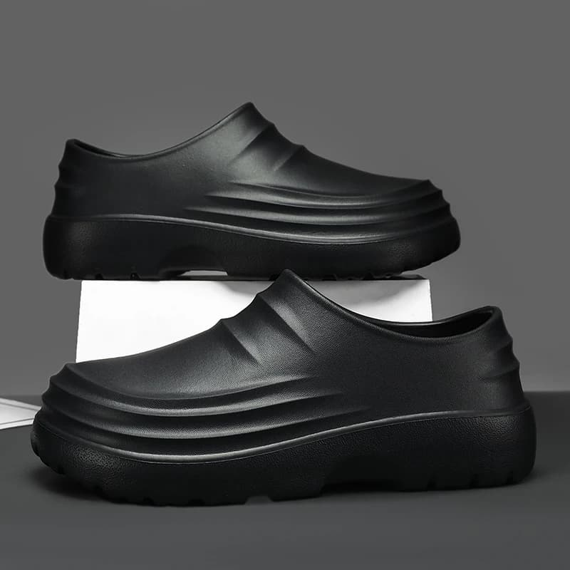Pantofole da uomo nuove Zoccoli da giardino per interni Scarpe da cuoco impermeabili Sandalo da spiaggia Pantofole da donna per lavoratori di animali Scarpe da pesca all'aperto