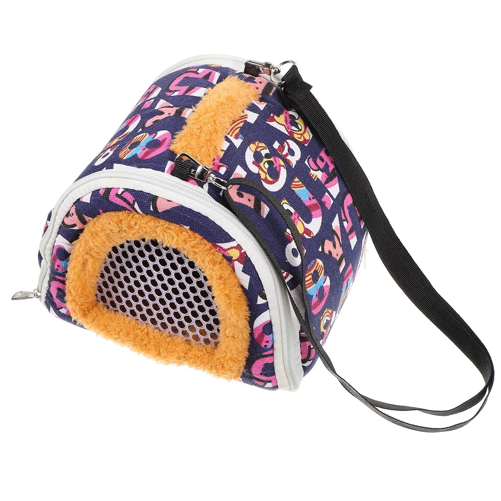 Borsa da Trasporto per Criceti, Portatile e Traspirante, per Piccoli Animali Come Conigli, Chinchilla, Gerbilli, Uso Esterno