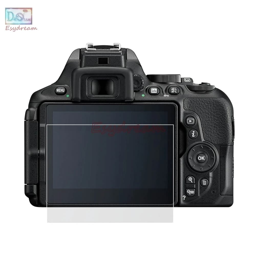 Protective cover for LCD screen protection self-adhesive glass for Nikon D5300 D5500 D5600