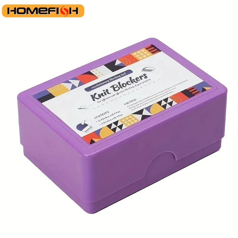1pack Knit Blockers Essential Knitting and Sewing Accessory for Perfectly Aligned Blocks Sewing tools
