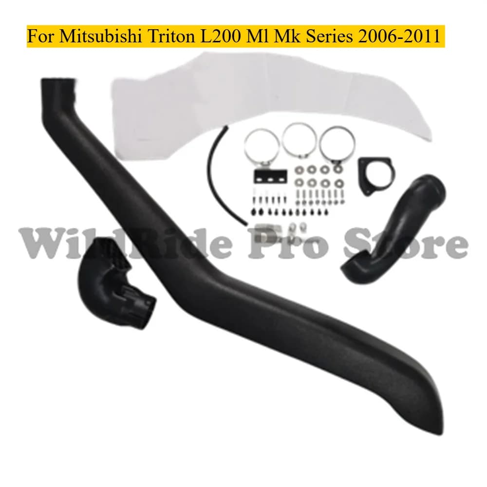 Snorkel Kit for Mitsubishi Triton L200 Series ML MK 2006-2011, Snorkel Flow Tube, Exterior Car Accessories