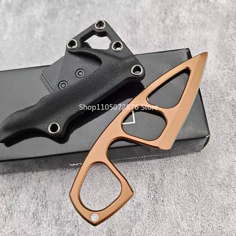 Camping Utility Multi-purpose 440C Blade Mini Pocket Knife Hiking Exploration EDC Tools Jungle Adventure Portable Fixed Knives