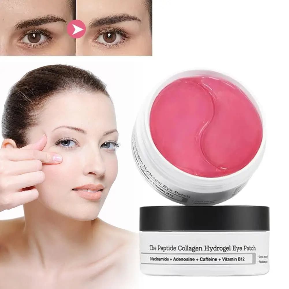 Patch Eyes Hydrogel to Peptidic Collagen – With Niacinamide, Adenosine, Caffeine and Vitamin B12, Reduces Occhiaie, Skincare Korean