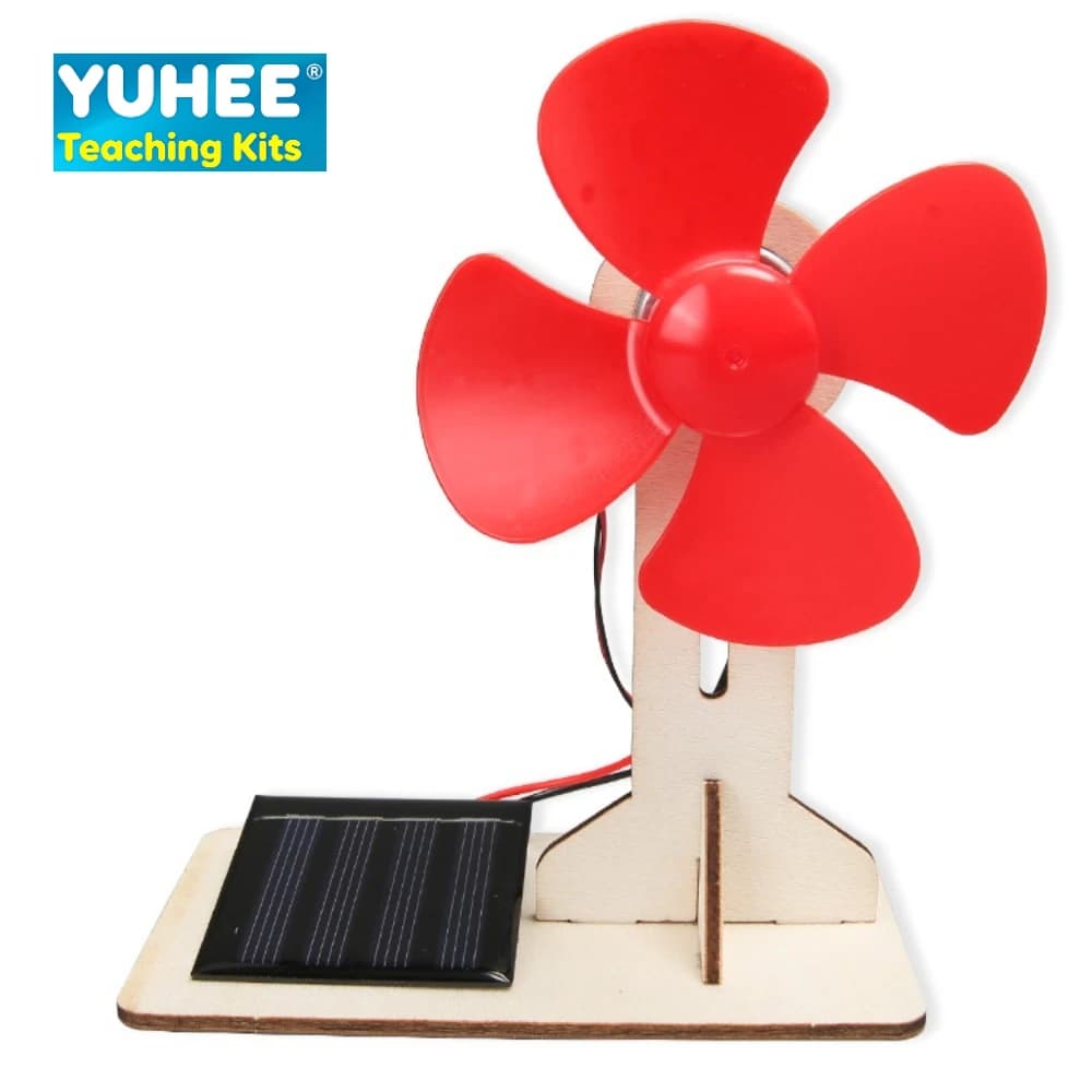 Divertente kit di ventole solari fai-da-te per bambini Cool STEM Science Toy Regalo educativo artigianale fatto a mano creativo con divertimento a energia solare