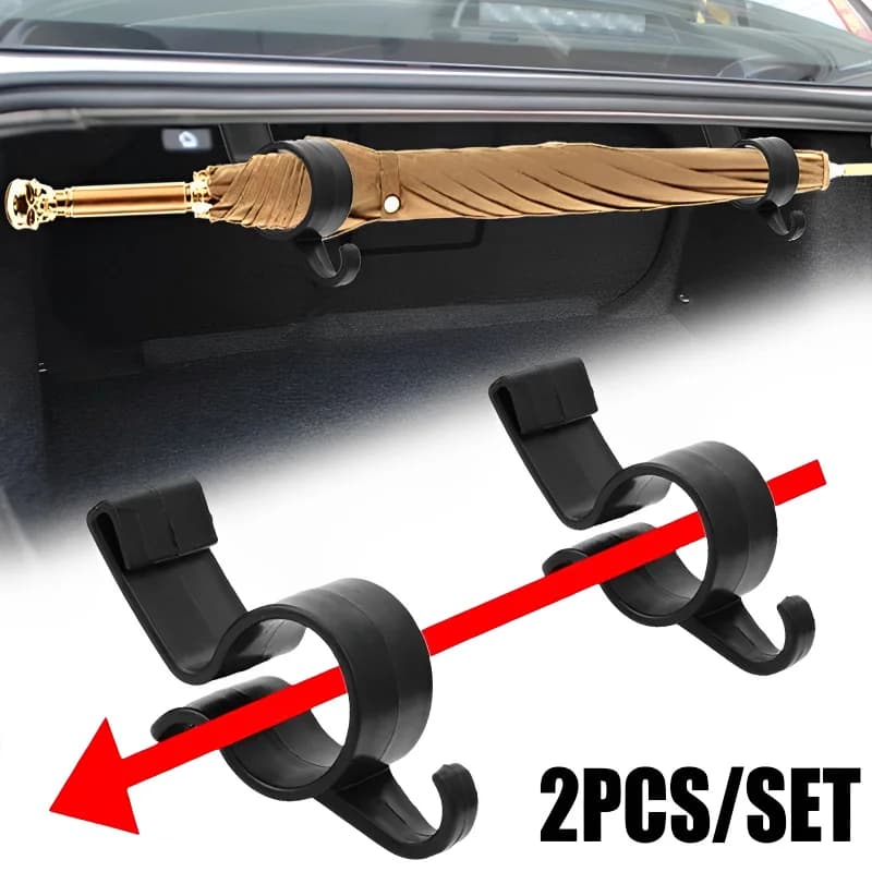 Portaombrelli per auto Supporto per bagagliaio Gancio per asciugamano per piante per accessori per auto carini G30 Passat B6 Nissan Leaf Bmw E46 Accessori
