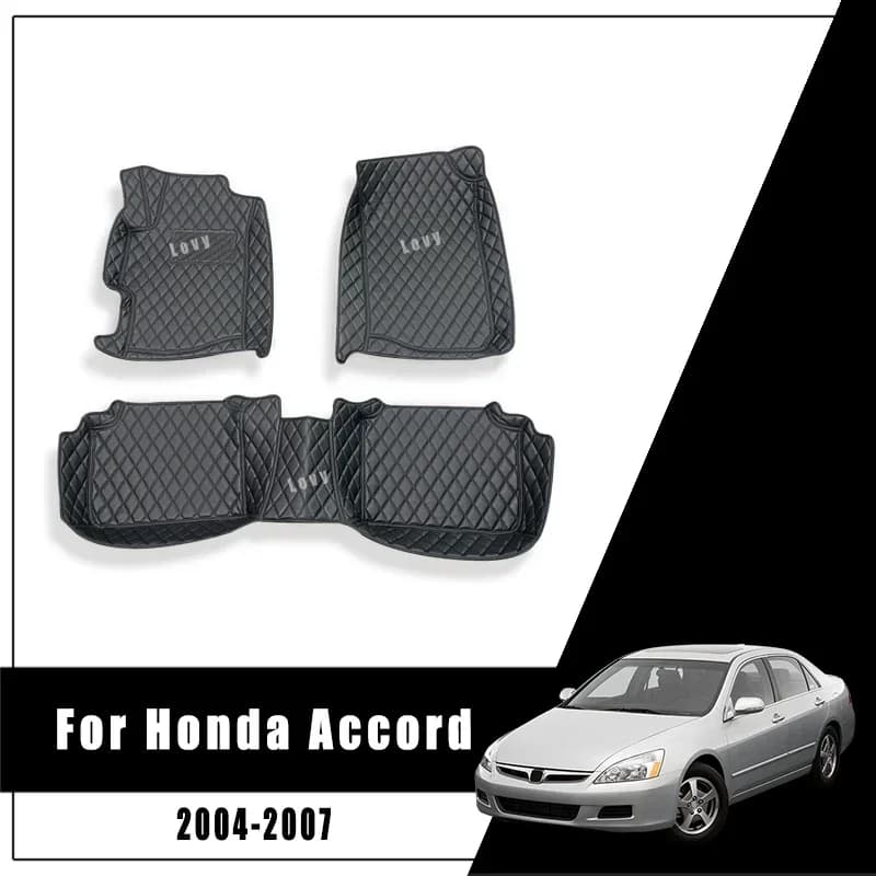 Car mats Honda Accord 2007 2006 2006 2005 2004 Car accessories Interior parts Covers Vehicles Foot relief Carpet