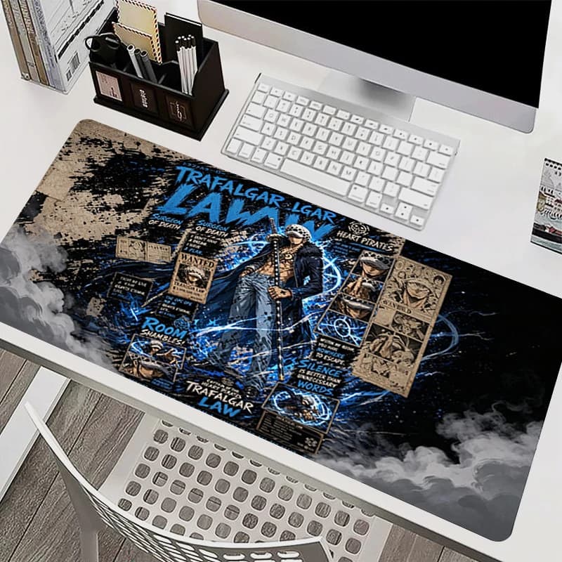 Cool Mouse Pad O-one P-piece Anime MousePads Large desk mat Rubber Keyboard Pad Gaming Anti-Fray Mousepad Game Computer MausePad