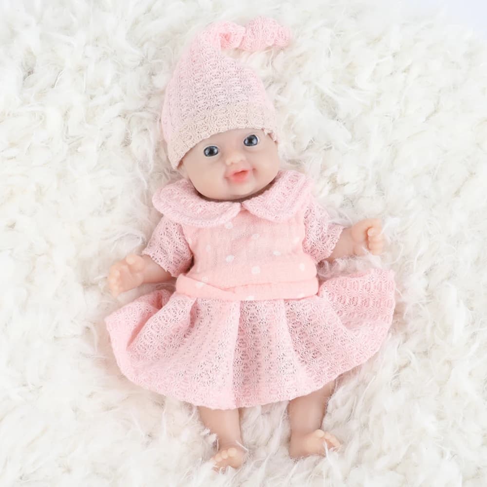 IVITA 7 "Falla Preemie Full Body Silicone Reborn Baby Doll Realistica Mini Realistica Bambola Sorpressione Bambini Antistress Giocattoli Bambole