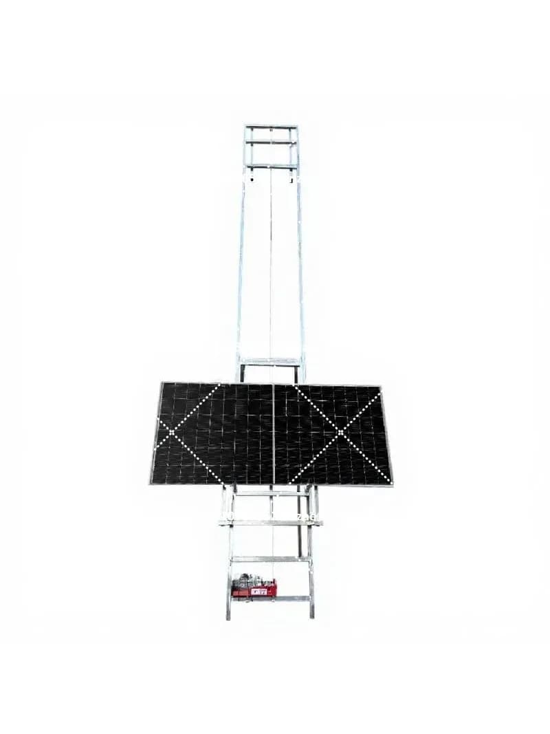 Electric Ladder Lift for Solar Panels, Electric Hoist for Roof Transport