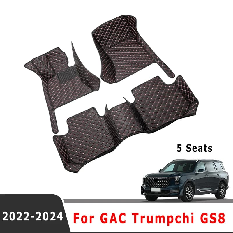 Per GAC Trumpchi GS8 2024 2023 2022 (5 posti) tappetini Auto accessori interni Auto tappeti parte del prodotto automobili veicoli