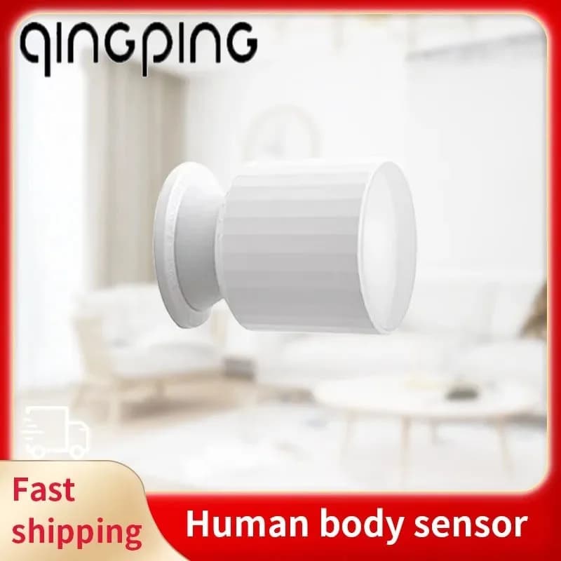 Sensore di Movimento e Luce Intelligente per Animali Domestici Qingping con Base Magnetica Separabile per App Xiaomi Mijia Mihome