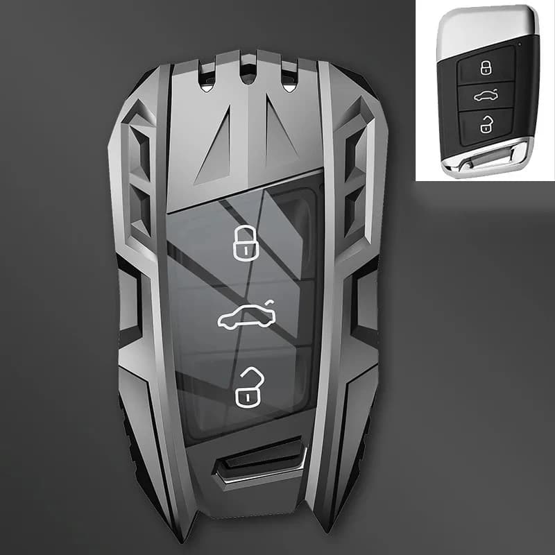 ICAR for VW Volkseagen Passat B8 Magotan for Skoda Superb A7 Kodiaq Seat Shell Fob 3 buttons Auto Car Key Case Mecha Style Smart