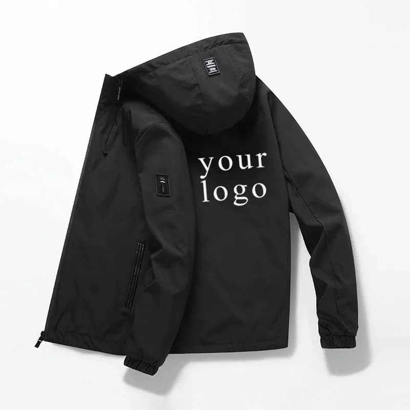 Il tuo logo del marchio di design/immagine personalizzata personalizzata ovunque uomo donna giacca con cappuccio fai da te moda New2024