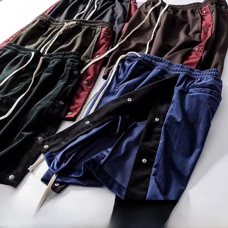 Quick Dry Elastic Waist Outdoor Shorts Men's Breathable Summer Fashionable Polyester And Spandex Casual Straight Leg Pants