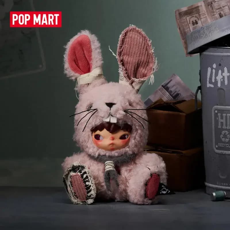 POP MART Hirono Little Hare - Serie di Ciondoli Peluche - Mystery Box Trendy - Action Figure Anime - Blind Box - Giocattoli, Modellini, Ornamenti, Bambole
