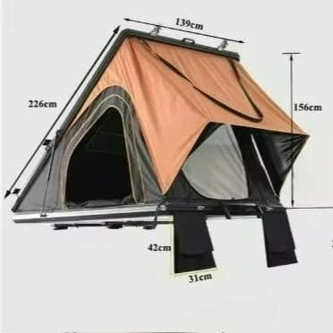 Aluminum Car Roof Tent for Camping and Trekking, Custom Conking Tent for Vehicles
