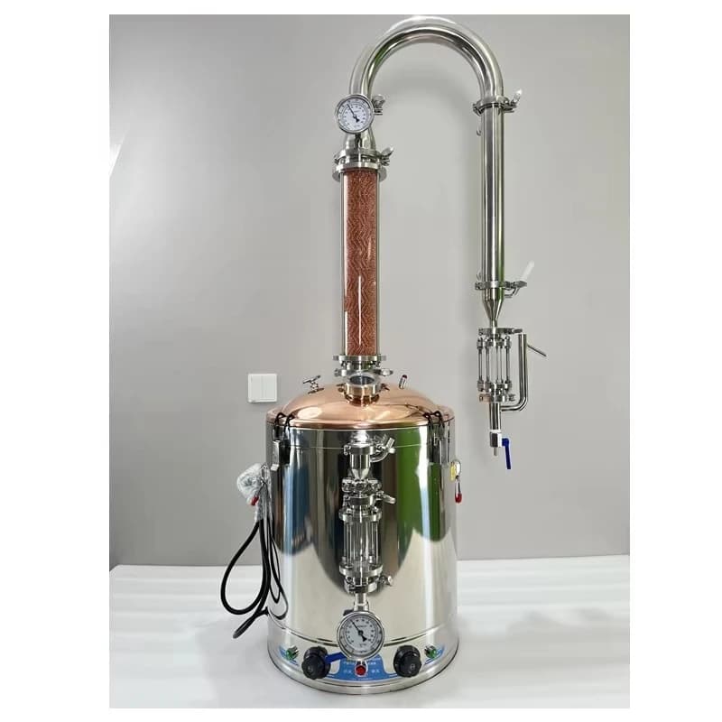 Riscaldamento elettrico per apparecchiature di distillazione domestica con olio essenziale da 50 litri