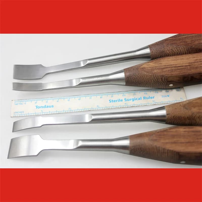 Manico medico in legno scalpello per ossa ultrasottile fronte viso viso bellezza chirurgia plastica gomito cranio coltello articolazione del ginocchio osteoto