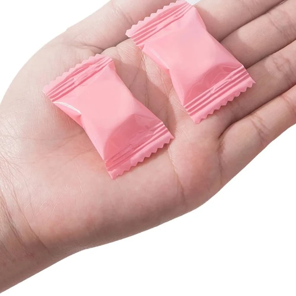 10 pezzi di nuovo cotone mini asciugamano compresso usa e getta portatili piccoli asciugamani per il viso salviette di stoffa da viaggio