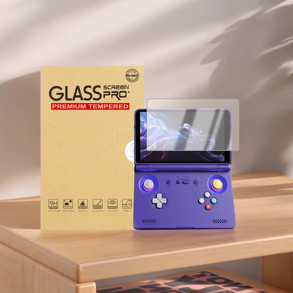 Pellicola protettiva per schermo da 2 pezzi Pellicola protettiva HD 9H Pellicola temperata per console di gioco Retroid Pocket Flip 2