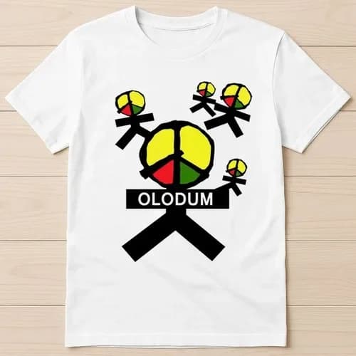 Olodum They Don't Care About Michael Jackson US Peace MTV Gift Tee T Shirt 8042