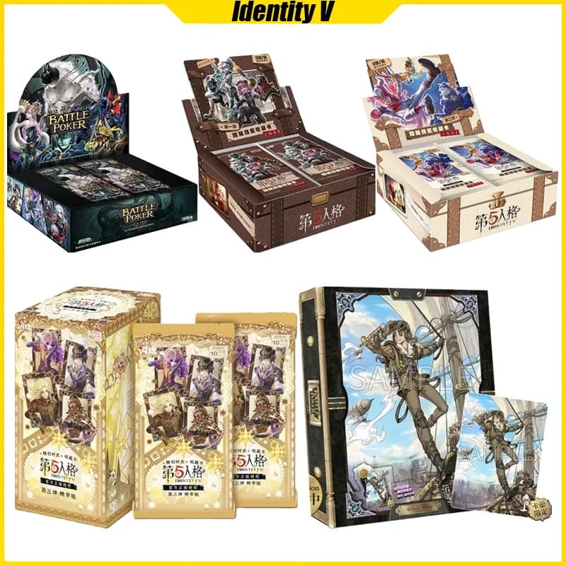 KAYOU 2-2 Carte Identity V Indizi Segreti Collezione Anime Carte Mistery Box Giochi da tavolo Giocattoli Regali di compleanno per ragazzi e ragazze