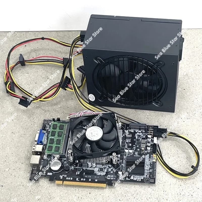 Industrial control main board B75 K9-ETH computer control main board NAS network storage multi-hard disk expandable 24 disks