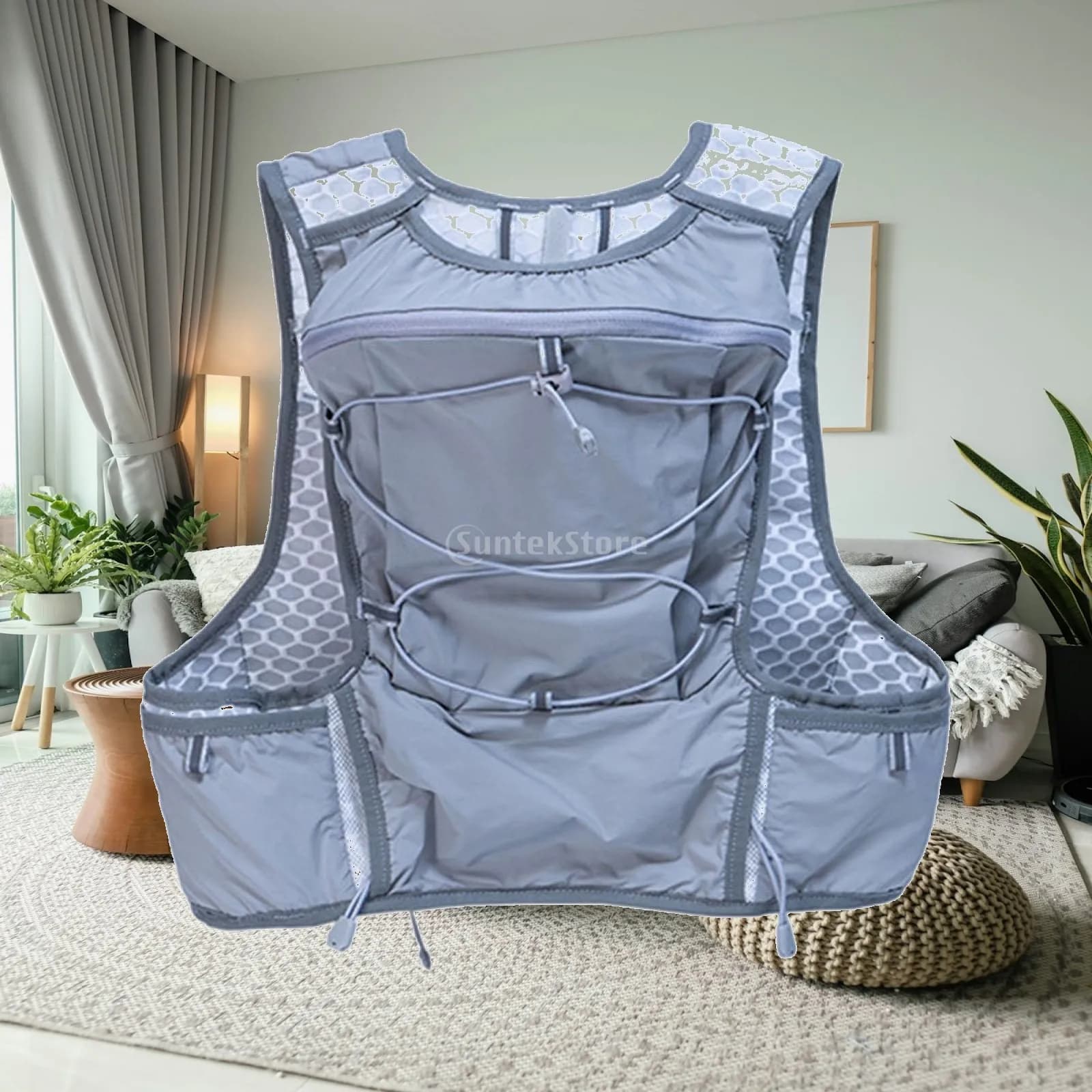 Hydration Pack Backpack with Water Bag Compartment Trail Running Biking Hiking Gear Daypack for Men Women