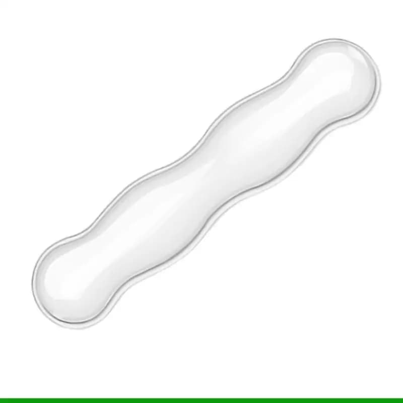 U55C Trasparente Gel raffreddamento Tappetino per mouse Tastiere Poggiamano Tastiere Poggiapolsi