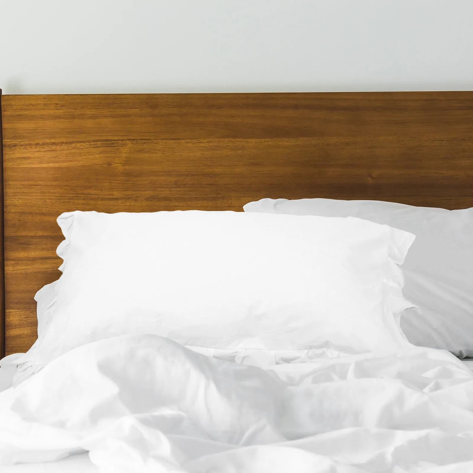 1 paio di fodere per cuscini in cotone bianco con bordi arricciati, morbide e delicate sulla pelle, fodere per cuscini decorativi per la camera da letto