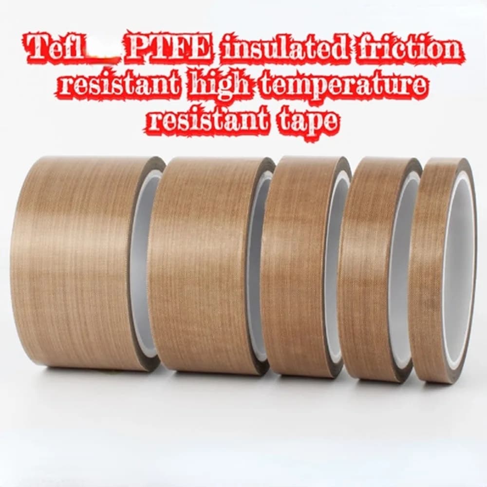Nastro speciale per alte temperature con resistenza all'attrito isolante in PTFE, selezione multi-larghezza Q, spessore 0,13 mm-0,18 mm-0,25 mm,290 ℃