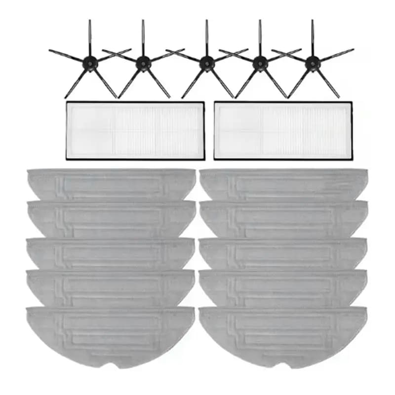 Nuovo set di accessori ABFI: spazzola principale, filtro HEPA, spazzola laterale, panni per la pulizia per aspirapolvere Roborock S8, S8 PLUS, S8+, S8 Pro Ultra