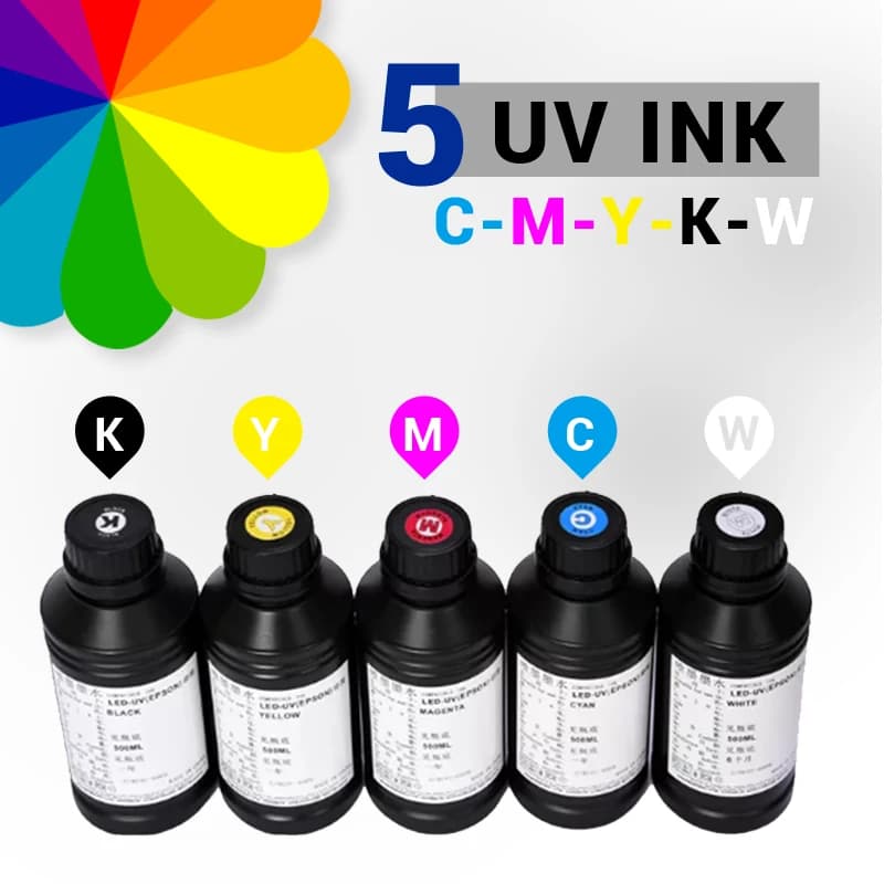 Double I3200 wall and ground UV printing heads for exterior 3D mural Mini automatic BK-UP3200T