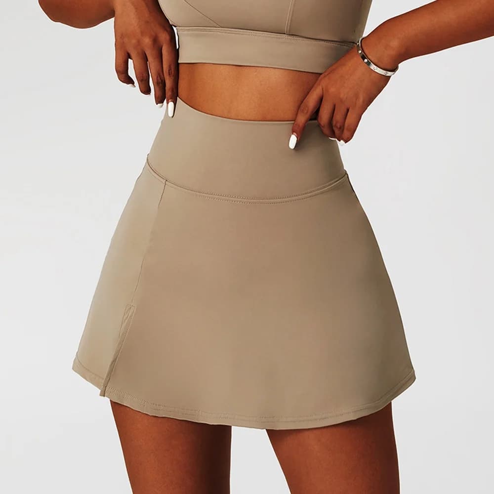 Cloud Hide Women Safe Sports Skirt Workout Tennis gonne Home Dancing ciclismo Fitness Shorts vita alta Quick Dry Running Skorts