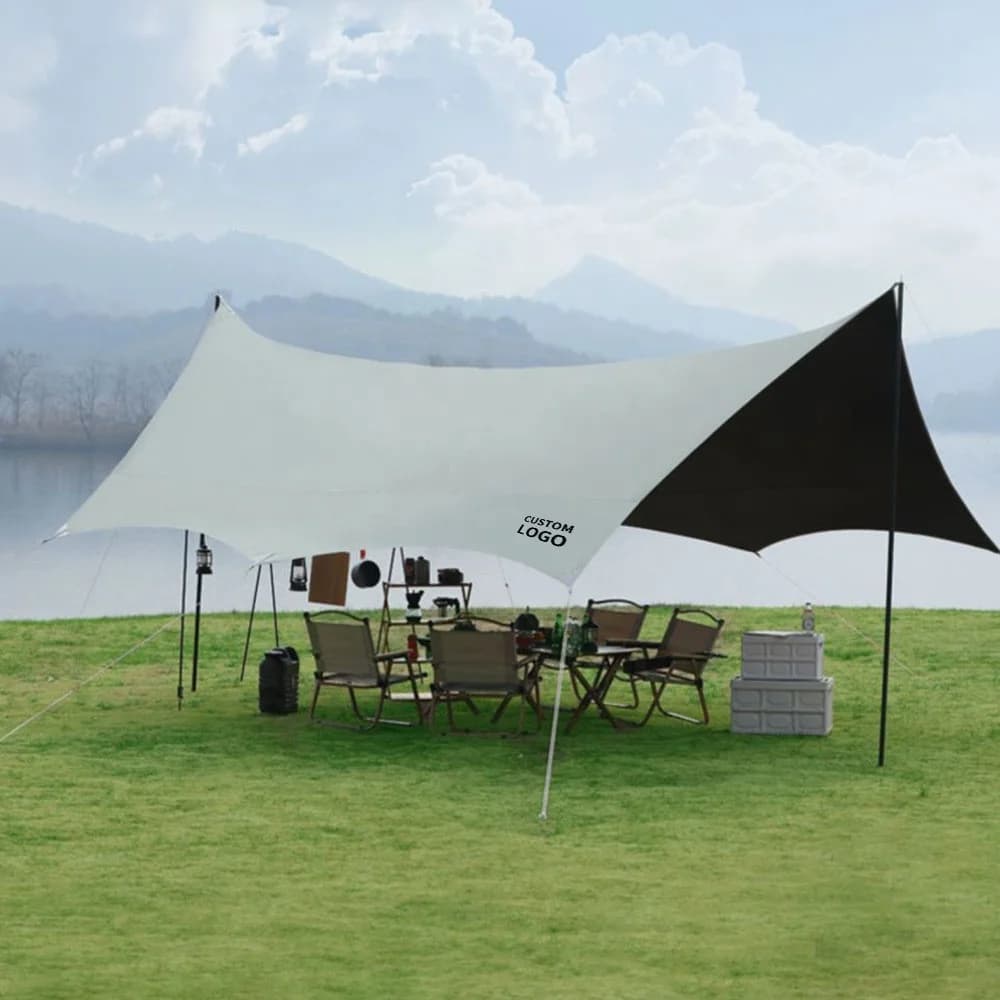 Tenda Gonfiabile Esterna per Auto, Tenda da Tetto Automatica Estensibile per SUV, Impermeabile, per Campeggio Estivo