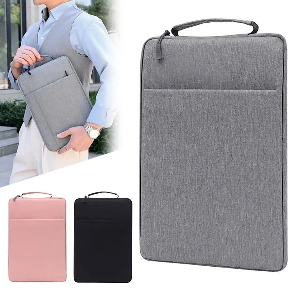 Borsa per laptop da 11 13 15 pollici Custodia per Ultrabook Custodia per computer portatile Custodia da lavoro antiurto per Apple/Lenovo/HP/Dell