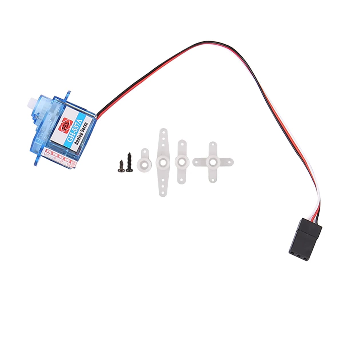 NUOVO PES GH-S37A 3.Mini Micro Servo per Aeromodelli RC, Elicotteri, Barche, Auto, per il Controllo della Direzione di Volo