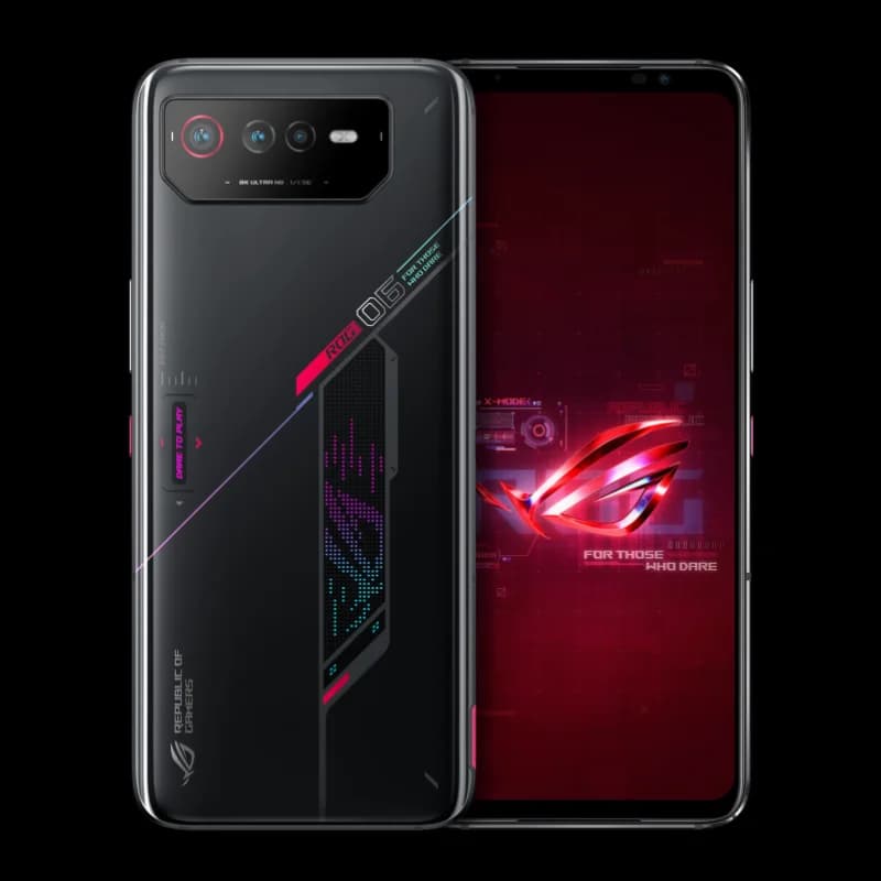 Telefono da gioco ASUS-ROG 6, versione globale, 5G, Snapdragon 8+ Gen 1, 6,78 '', 165Hz AMOLED, 65W, 6000mAh, NFC