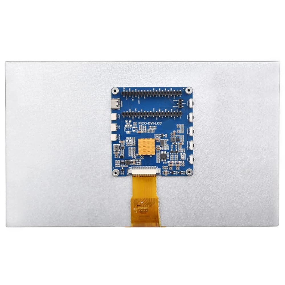 SQPP-Pico DVI LCD Module Display Module 7Inch 1024X 600 Resolution IPS Display Panel For Raspberry Pi