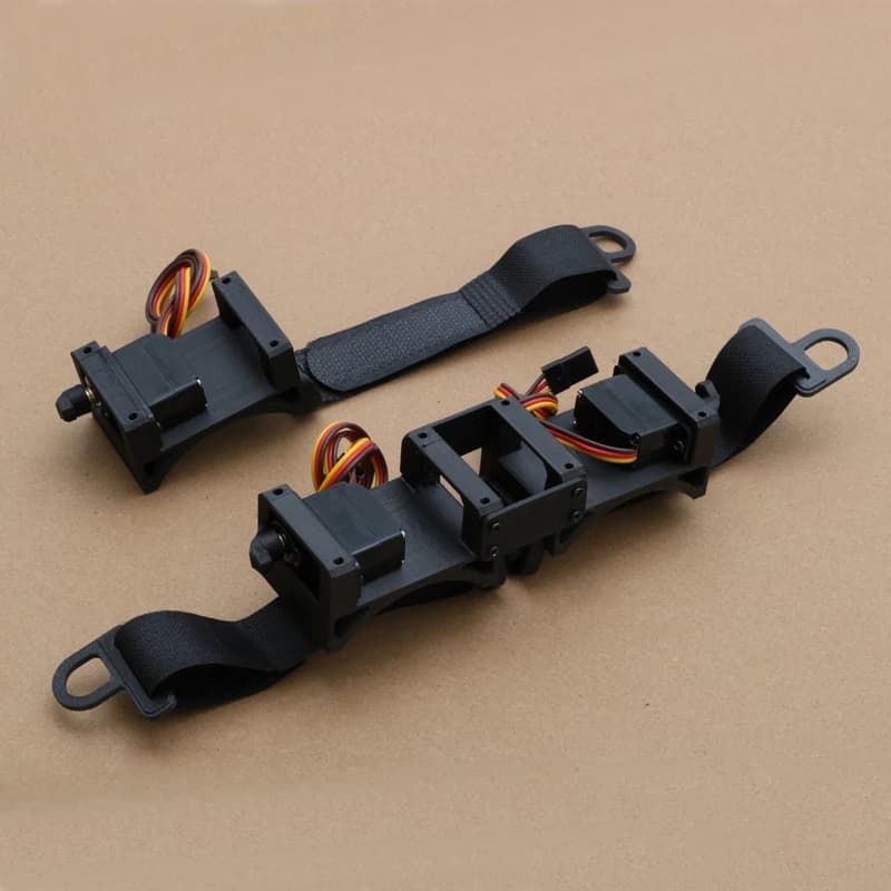 1 pz distanza telecomando regolabile fascetta cavo lanciatore Airdrop lanciatore di rilascio carico 1 kg per FPV RC aereo carico utile goccia