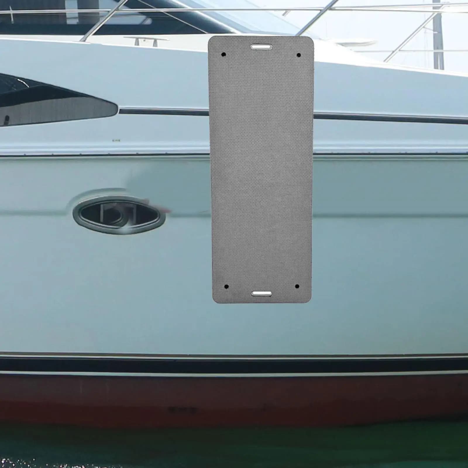 Protezione per parafango per barca Tampone resistente all'usura Schiuma EVA con foro per appendere Boa di ancoraggio Galleggiante per guanti da vela 19,3x7,5 pollici