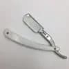 1P Stainless Steel Foldable Shaving Knife Barbary Straight Shaving Knife Man Manual Comfort Haircut